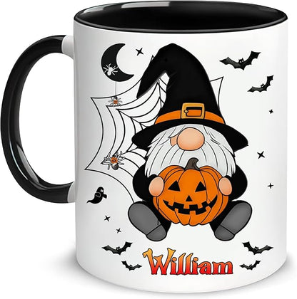 Hyturtle Custom Halloween Gnome Mug by Hyturtle