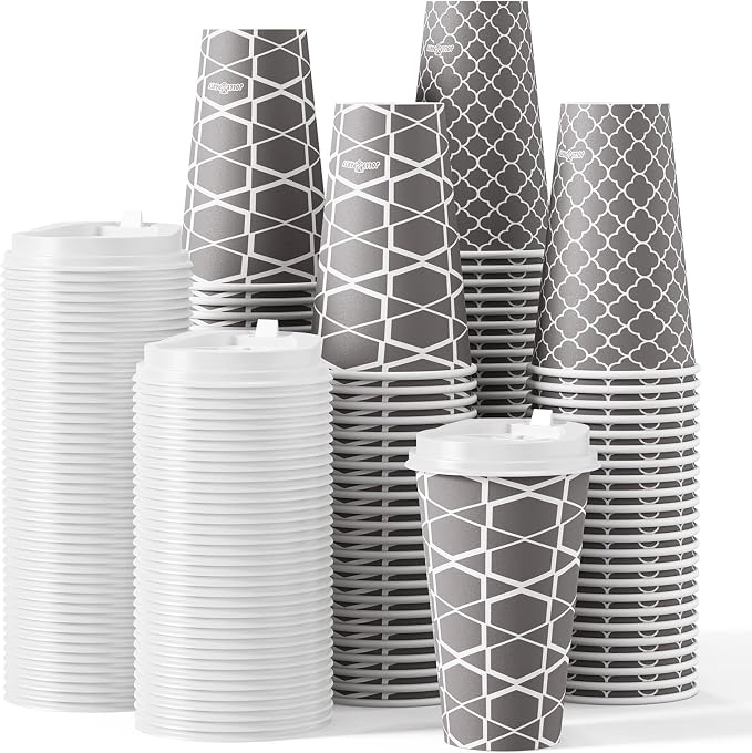 JOLLY PARTY Disposable Coffee Cups by JOLLYPARTY
