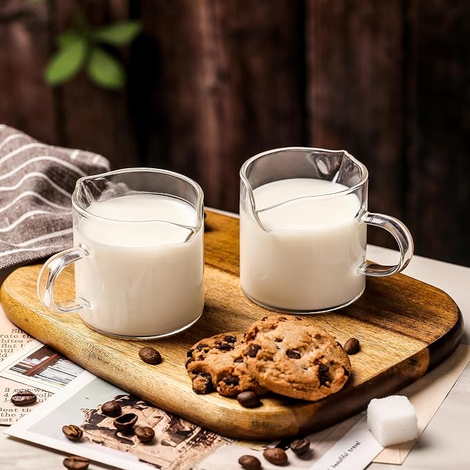 4 Oz Espresso Cups Set of 2 Double Spout - Image 4