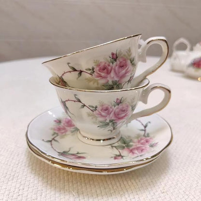 Ceramic Coffee Tea Gift Sets, European Luxury Tea Set, Suitable as A Gift - Image 5