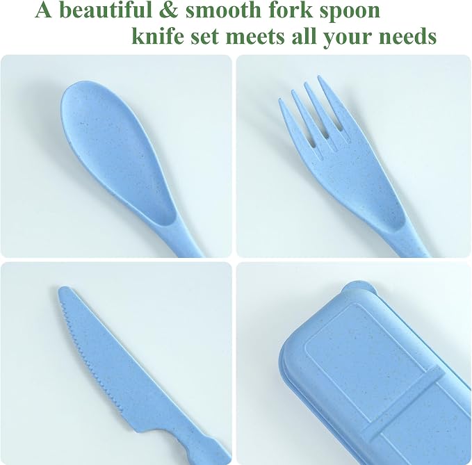 4 Sets Reusable Utensils Set - Image 4