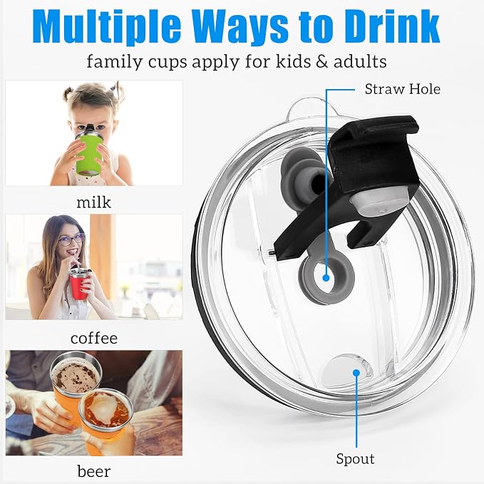 ShineMe Stainless Steel Kids Cups, Straws & Silicone Sleeves, BPA Free - Image 5