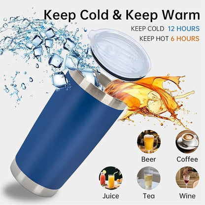 IEOVIEE 32 Pack 20oz Stainless Steel Insulated Bulk Tumblers - Image 6