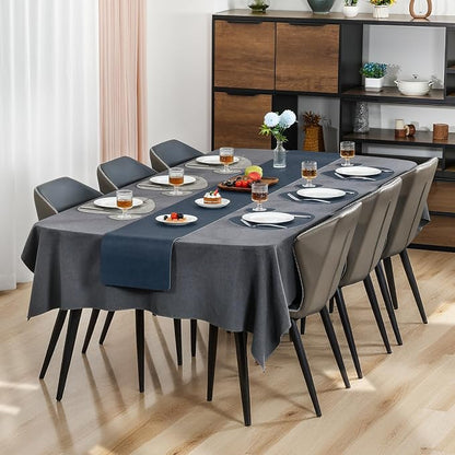 Faux Leather Placemats Set of 4, Dual Sided - Image 5