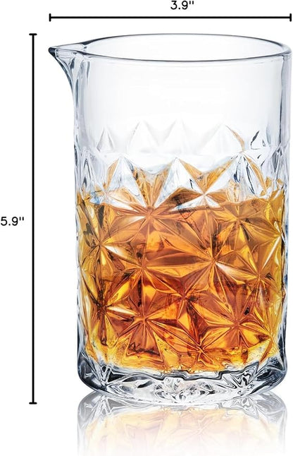KITESSENSU Cocktail Mixing Glass 24oz 710ml - Image 9