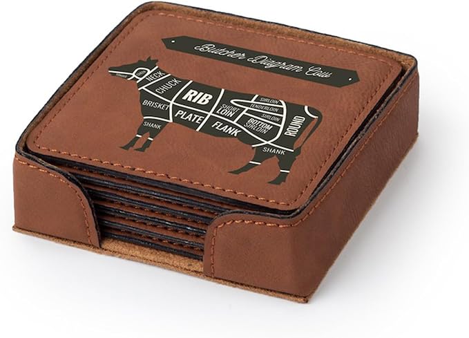 JPPlus 4" Square Coaster Engraving Blanks - Image 3