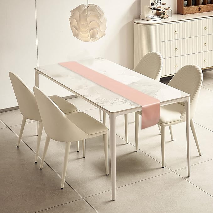 Rose Gold Satin Table Runners 12x108 Inches, 15 Pack | Silk and Smooth Fabric - Image 6