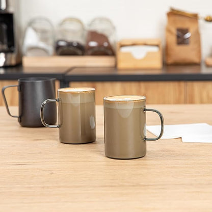 Restaurantware Glass Coffee Mug 12 Count 7 Oz Borosilicate Tea Cup - Image 3