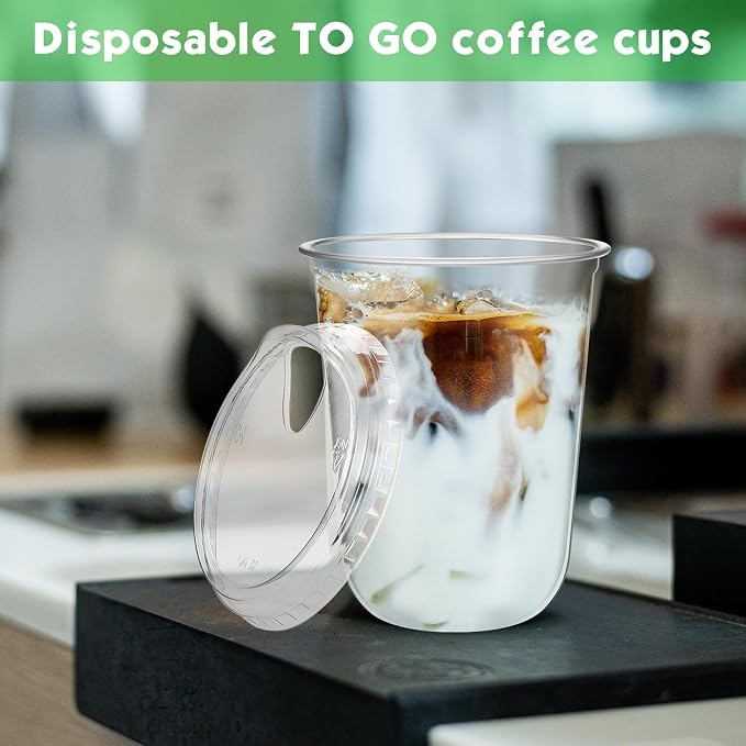Baderke 25 Pcs Clear Plastic Cups - Image 6