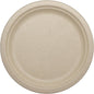 World Centric Compostable Round Paper Plates, 9" (Pack of 250), Made from Unbleached Plant Fiber, Sustainable, Heavy Duty, Grease Resistant, Microwave & Freezer Safe, PFAS Free