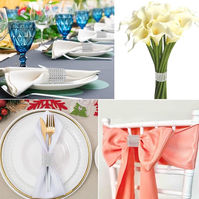 24Pack Napkin Rings, Weddings and Dinners - Image 6