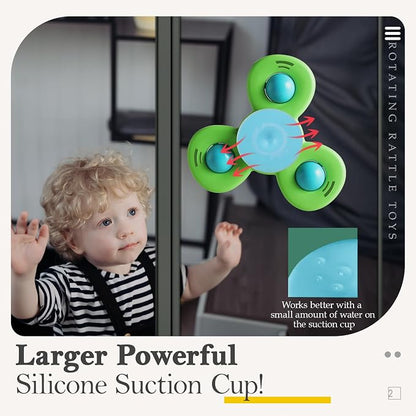 Suction Cup Spinner Airplane Travel Toys - Image 2