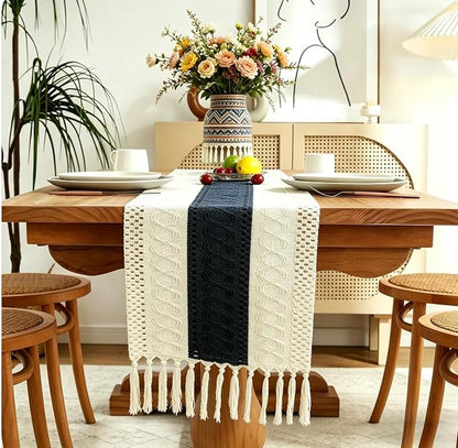 Boho Table Runner for Home Decor - Image 2