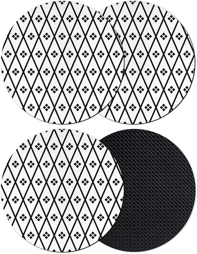 Minimalist Art Coasters Set of 4, Absorbent Coasters by Unknown