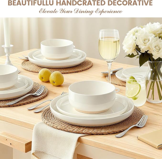 Plates and Bowls Sets, Scratch Resistant Dinnerware Sets - Image 8
