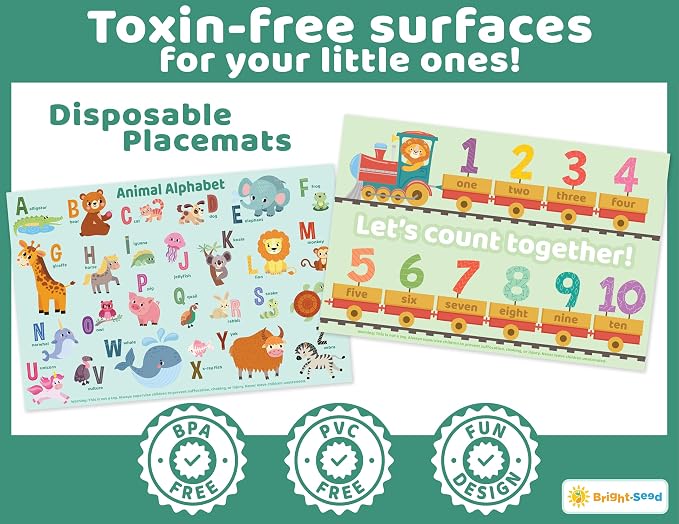 Bright Seed Disposable Placemats - Image 2