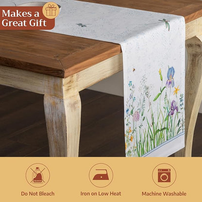 Maison d' Hermine Table Runner 100% Cotton 14.50" x 108" | Table Runners 108 - Image 5