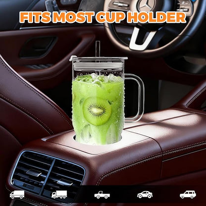 Birity 2Pack 40OZ Glass Tumbler - Image 7
