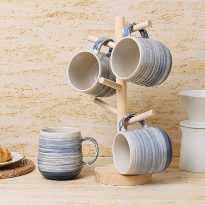 Coffee Mugs, 12oz Modern Cups - Image 9