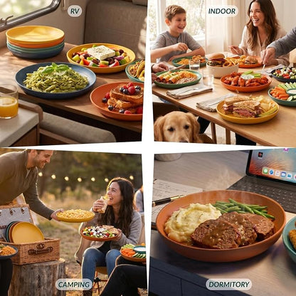 Deep Dinner Plates Set of 8 Alternative - Image 7