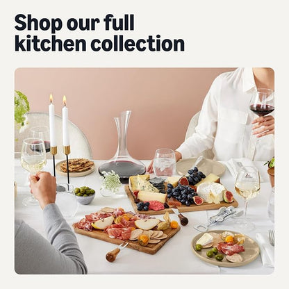 Amazon Basics Glazed Stoneware Dinnerware, 12-Piece Set, 4 Full Place Settings - Image 6