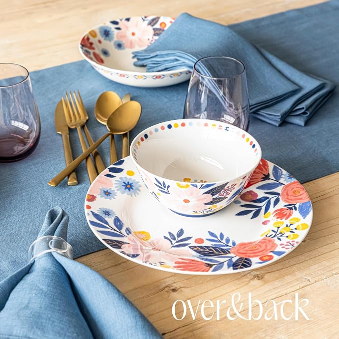 Over&Back 18x108 Washed 100% Linen Table Runner - Image 7