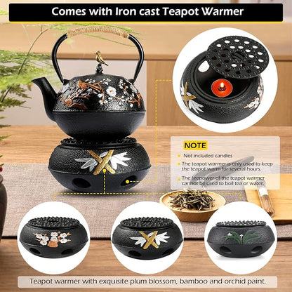 Dyna-Living Cast Iron Teapot - Image 3