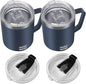 WETOWETO 14 oz Coffee Mug, Vacuum Insulated Camping Mug by Wetoweto