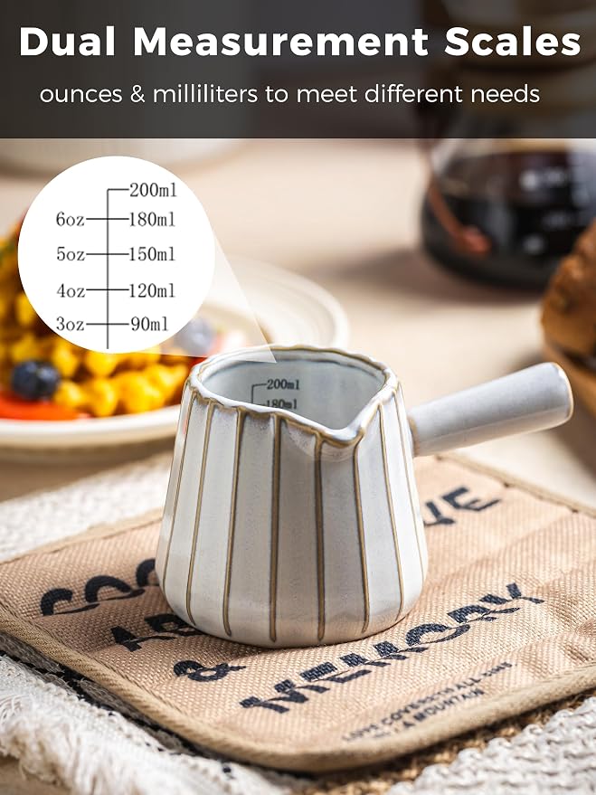 Ceramic Espresso Cups, Espresso Measuring Cup - Image 4