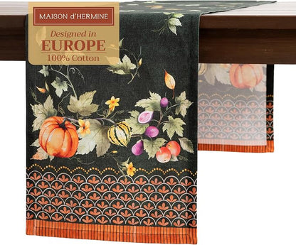 Maison d' Hermine Table Runner 100% Cotton 14.50" x 72" | Table Runners 72 by MaisondHermine