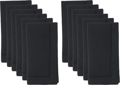 SARO LIFESTYLE Hemstitched Border Dinner Napkin - Image 3