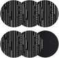 Contemporary Geometric Coasters Set of 6 Absorbent Coasters by Unknown