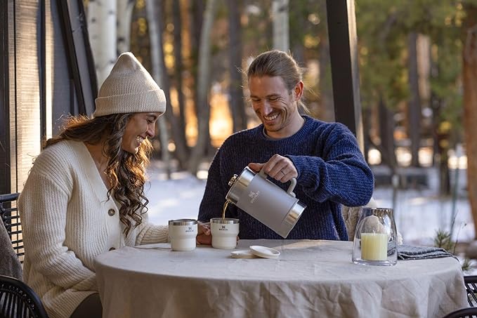 STANLEY Stay-Hot Stacking Camp Cup | Press In Drink Through Lid | Cup - Image 4