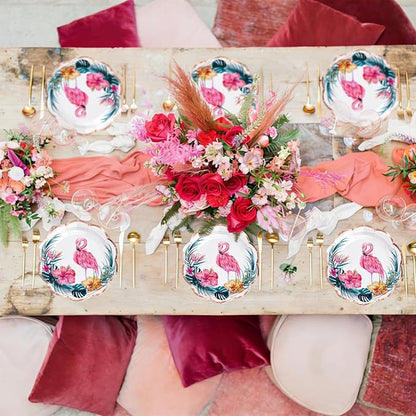 WRAPAHOLIC 25Pcs Summer Paper Plates - Image 6