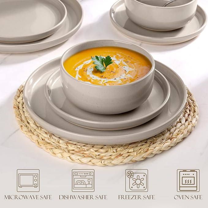 LIANYU Plates and Bowls Dish Sets - Image 5