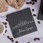 Blue Ridge Mountain Gifts - Atlanta GA Skyline Coasters, Set of 4 - Atlanta Georgia Souvenir, Slate Coasters with Minimalist Skyline, Housewarming Gift for Friends, Family, & Neighbors