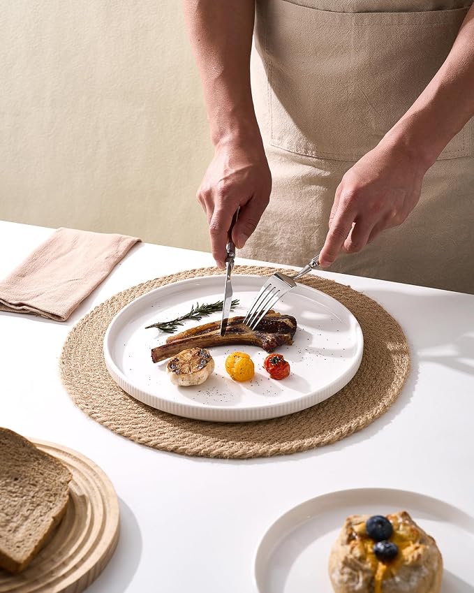 Line Porcelain Dinnerware Set, dish set - Image 4