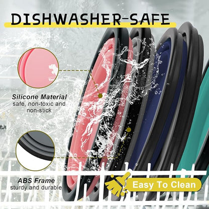 Collapsible Dog Bowls for Travel, BPA Free) - Image 4