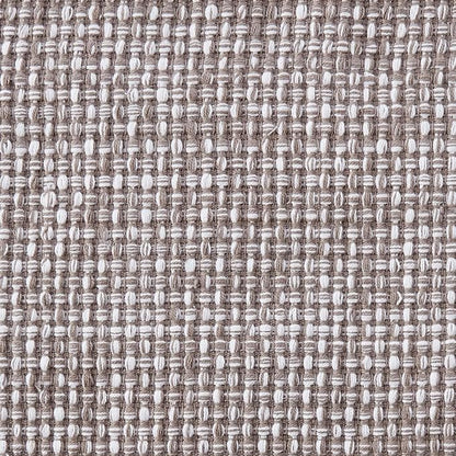 Sweet Home Collection 100% Cotton Placemats for Dining Room Rectangle Two Tone Woven Fabric 13" x 19" Soft Durable Table Mat Set, Set of 6, Gray