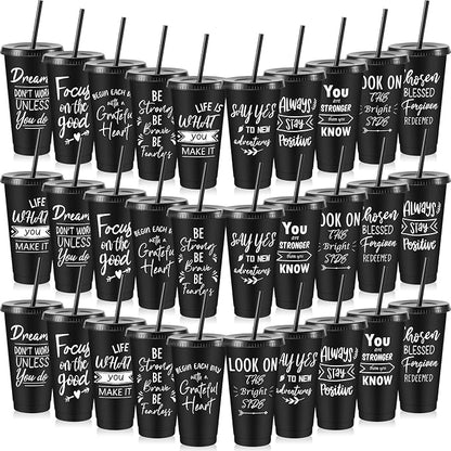 Uiifan 30 Pcs Inspirational Cups Bulk by Uiifan