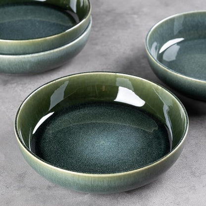 GBhome 8.75'' Large Ceramic Pasta Bowls, 38oz Stoneware Pasta Serving Bowls Set - Image 2