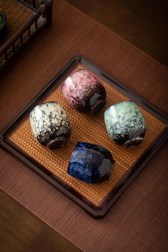 Jianzhan Ceramic Teacup, Kung Fu Tea Set, Coffee cup，Yerba Mate Set Ceramic - Image 2