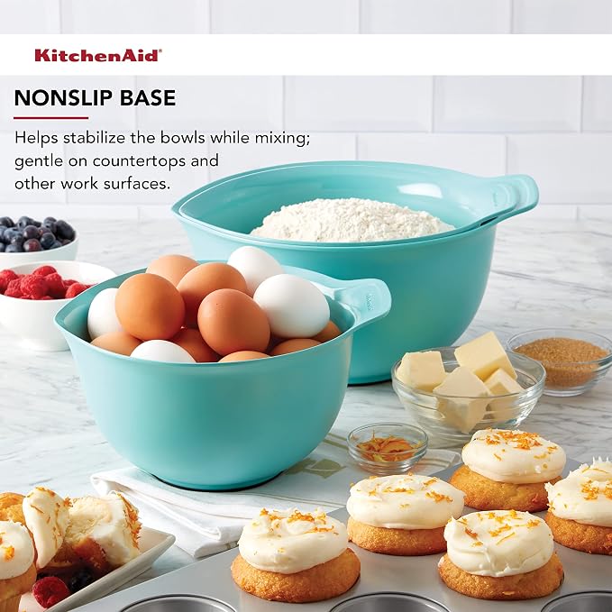 KitchenAid Universal Nesting Plastic Mixing Bowls - Image 5