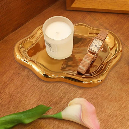 CCINPPY Ceramic Cloud Jewelry Tray Trinket Dish Key Bowl Nightstand Decor | by CCINPPYJEWELRYACCESSORIES