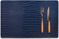 Set of 4 Faux Leather Placemats, PU Table Mats, Waterproof, Stain Resistant, Heat Resistant, Easy to Clean for Kitchen Dining Table,Conference Table