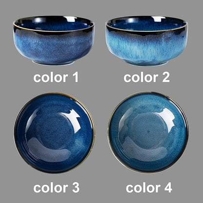 Serving Bowls - 22 Ounce Bowls Set - Ceramic Bowl Set of 2-5.75 inch for Salad, Soup,Cereal Bowls for Kitchen