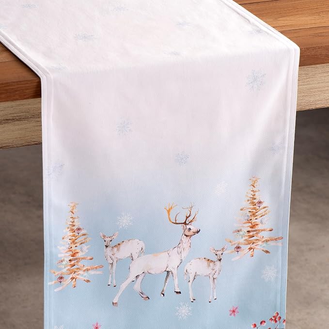 Maison d' Hermine Table Runner 100% Cotton 14.50" x 72" | Table Runners 72 - Image 9