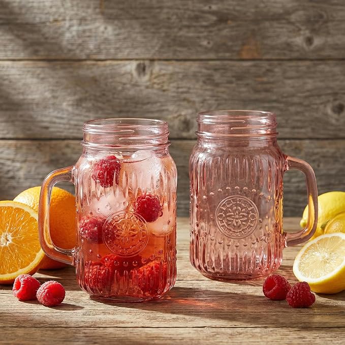 SUT Mason Jar Drinking Glasses - Image 4