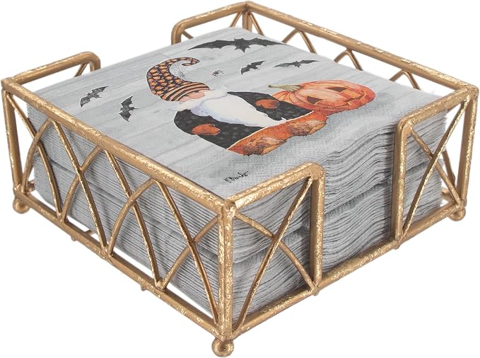 Boston International Arch Design Cocktail Napkin Holder Caddy - Image 2