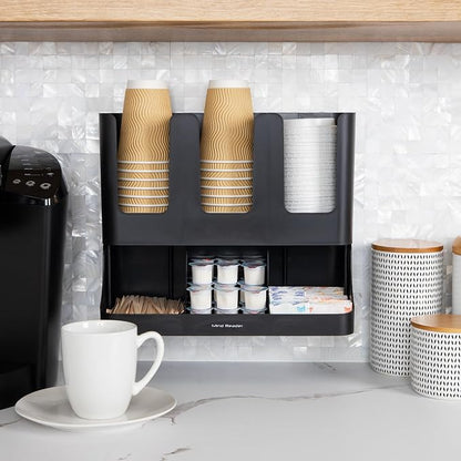 Mind Reader Condiment Station, 13 Inch Countertop Coffee Bar Organizer - Image 6
